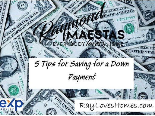 5 Tips for Saving for a Down Payment