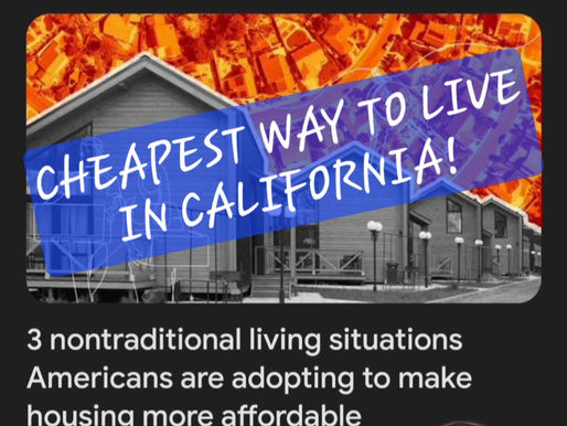 Cheapest Way to Live in California