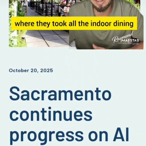 Out Door Dinning in Sacramento