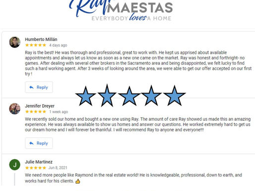 Your 5 Star Agent! Thank you for the kind words :)