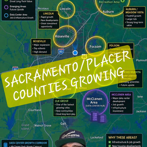 Sacramento/Placer County Growth Map