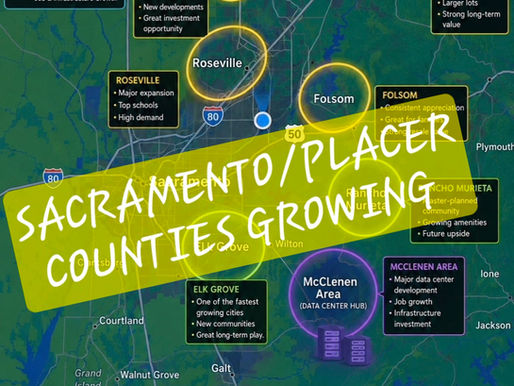 Sacramento/Placer County Growth Map