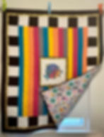 1980s theme quilt for the Chinese Crested Club National Specialty Auction