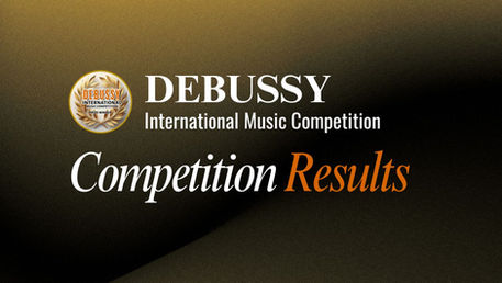 The results for the Claude Debussy International Music Competition 2026 Season 2 are now announced!