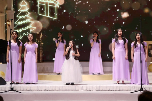 Taylor Louise Fong with the Dreamweaver cast, Kuala Lumpur 2025.