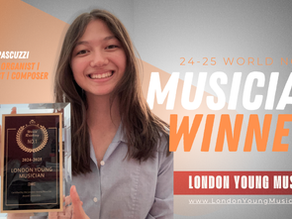 Top of the World: Costanza Pascuzzi Leads LYM’s 2024–2025 World Top 50 Musicians