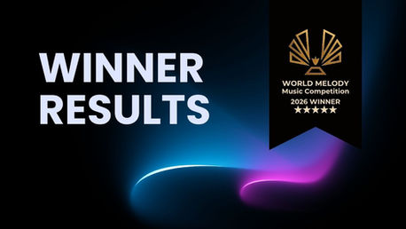 The results for the World Melody Music Competition 2026 Season 3 are now announced!
