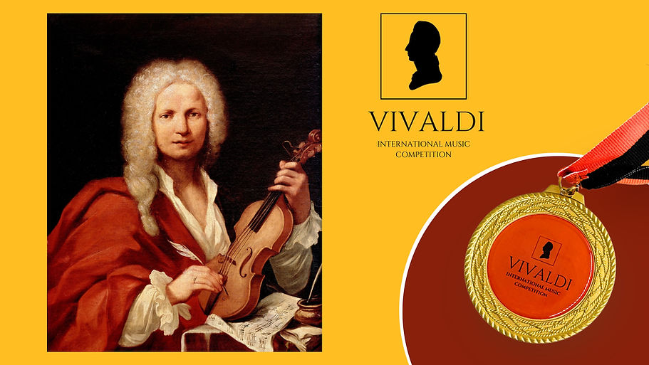 Vivaldi International Music Competition Online 2025, all instruments, conducting, composition, voice, ensemble and creators, global classical music competition for professional musicians and composers