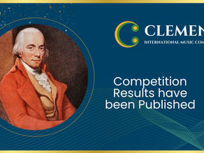 The results for the Clementi International Music Competition 2026 Season 2 are now announced!