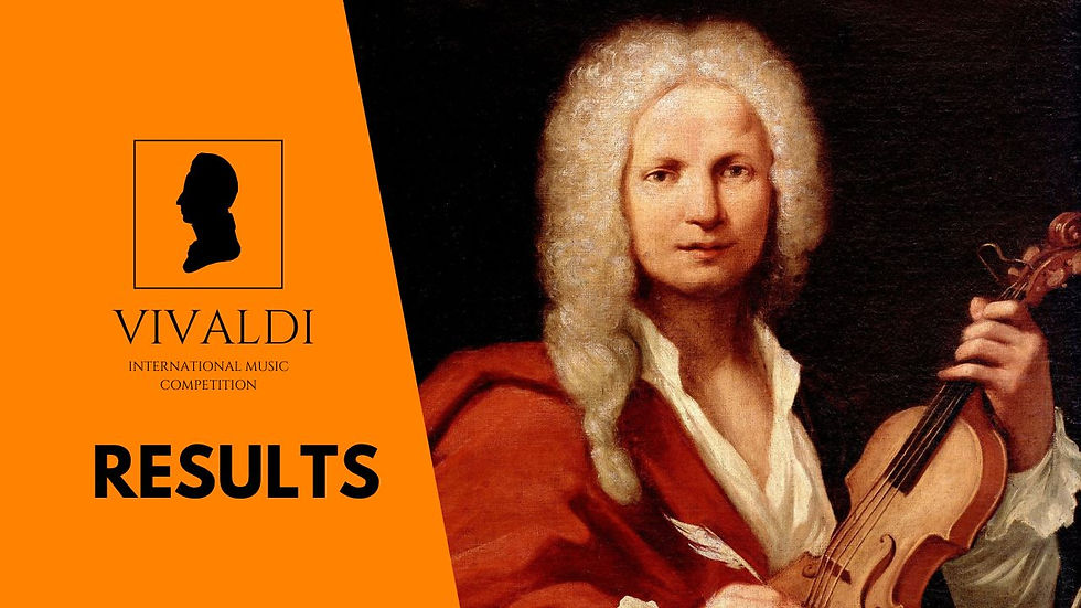 The results for the Vivaldi International Music Competition 2026 Season 3 are now announced!