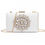 Thumbnail: White Women Clutch Bag Wedding Clutch Purse 
