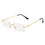 Thumbnail: Rectangle Rimless Sunglasses Women Square Vintage Sunglasses