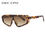 Thumbnail: OEC CPO Vintage Punk Square Sunglasses Men Women Brand Design