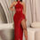 Thumbnail:  Beautiful Halter Neck Backless Sequins Long Maxi Dress 