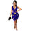 Thumbnail:  Deep V Neck Backless Hollow Out Bodycon Mini Women Dress 