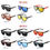 Thumbnail: Polaroid Sunglasses Unisex Square Vintage Sun Glasses Famous Brand Sunglass