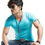 Thumbnail: Mens T-shirts V neck Man T-shirt For Male Clothing Tshirts S-5XL Tops Tees