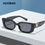 Thumbnail: HOOBAN 2022 Fashion Cat Eye Sunglasses Luxury V 