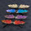 Thumbnail: Sunglasses women Men oculos Fire Flame Sunglasses Rimless Wave