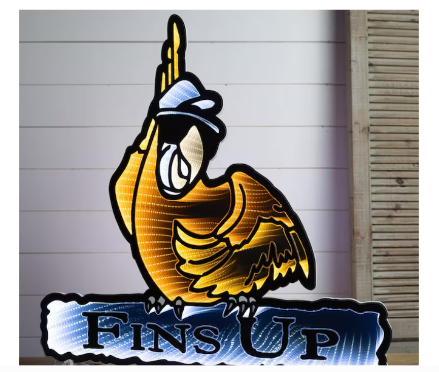 Thumbnail: Margaritaville Parrot Fins Up Ekkolight