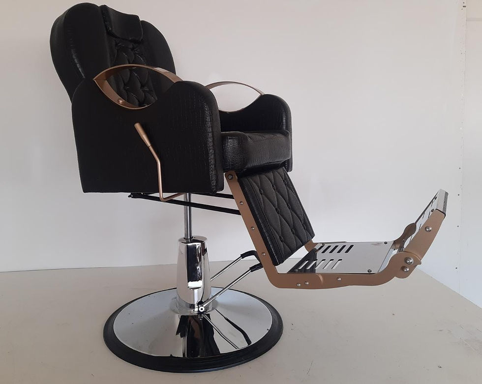 Strong Ares Double Parapé Reclining Barber Armchair Holds 20