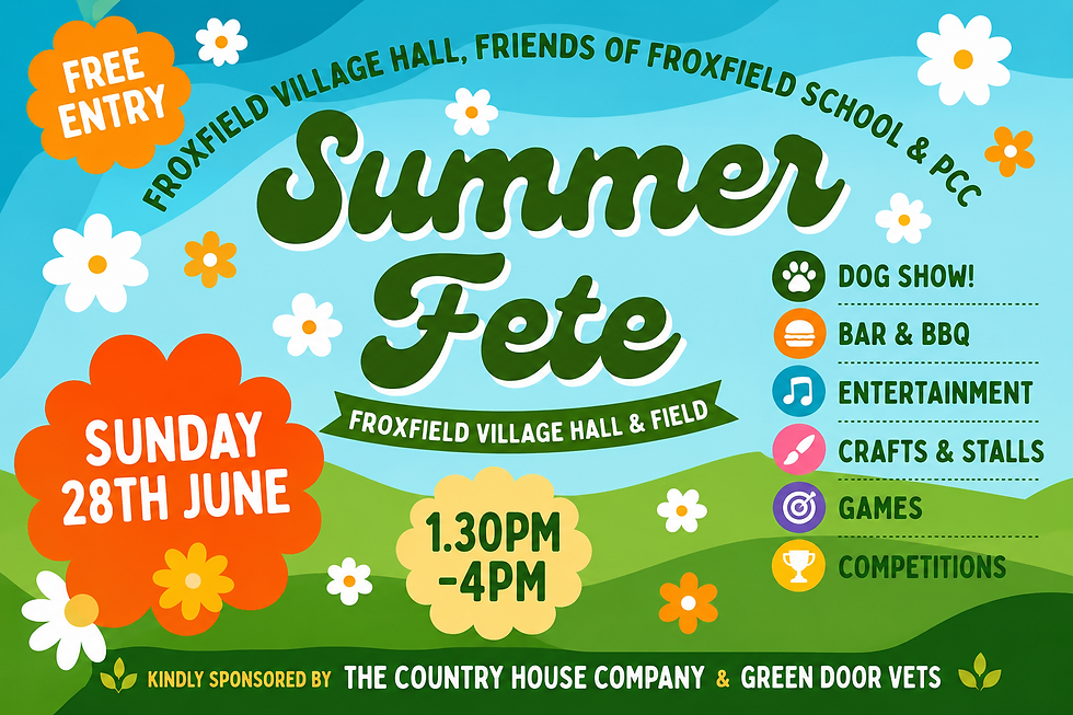 Froxfield Community Summer Fete