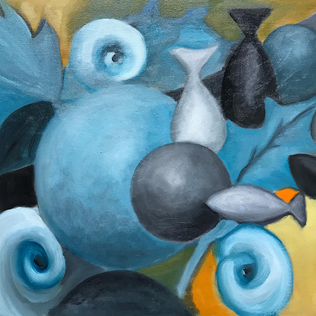 Blue Abstract No. 2