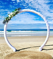 Circle arbour on the beach.JPG