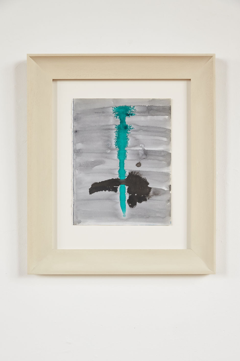 Thumbnail: An original work in watercolour and ink on paper by Alistair Grant, C1978 - 80.  Presented in a bespoke hand-painted and waxe