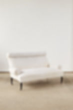 19th Century French Sofa in Antique Hemp and Linen