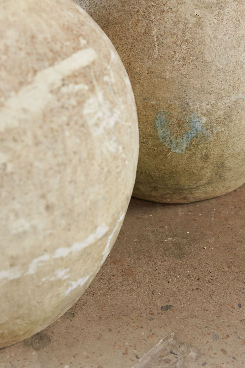 Thumbnail: Pair of Willy Guhl for Eternit Olive Pot Planters, Switzerland, C1960