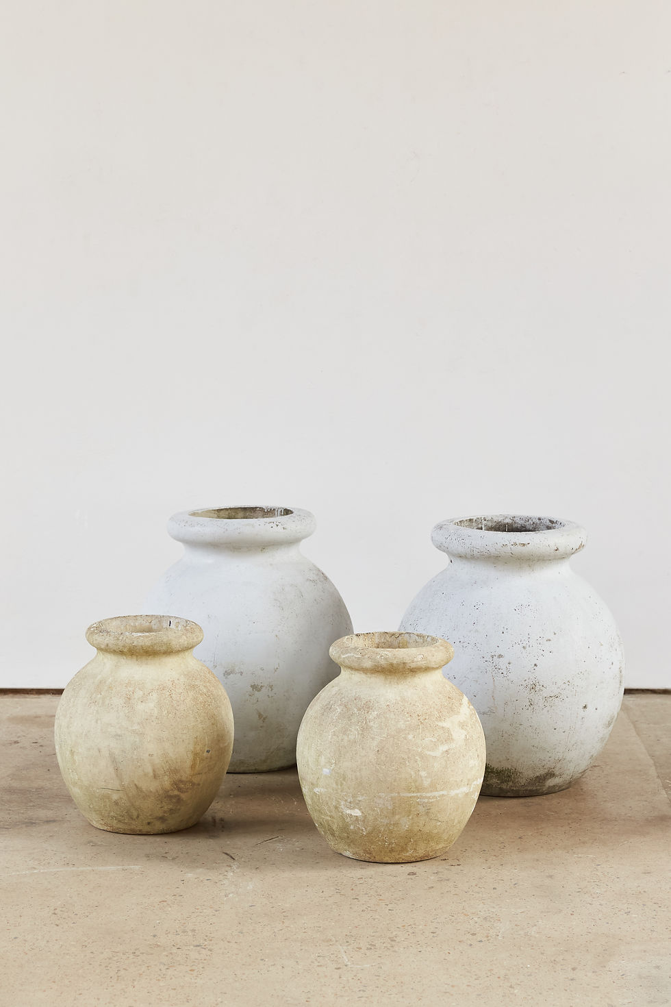 Thumbnail: Pair of Willy Guhl for Eternit Olive Pot Planters, Switzerland, C1960