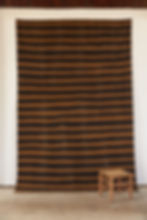 A vintage wool flatweave kilim from Central Anatolia, Turkey, dating from the 1970s.