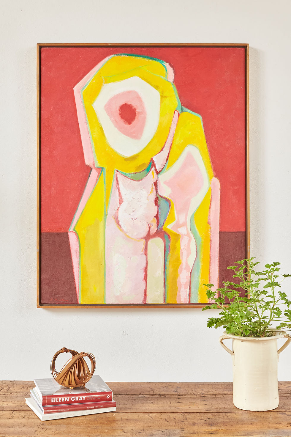 An original oil on canvas by Morris Kestelman RA (1905–1998), painted in 1964.