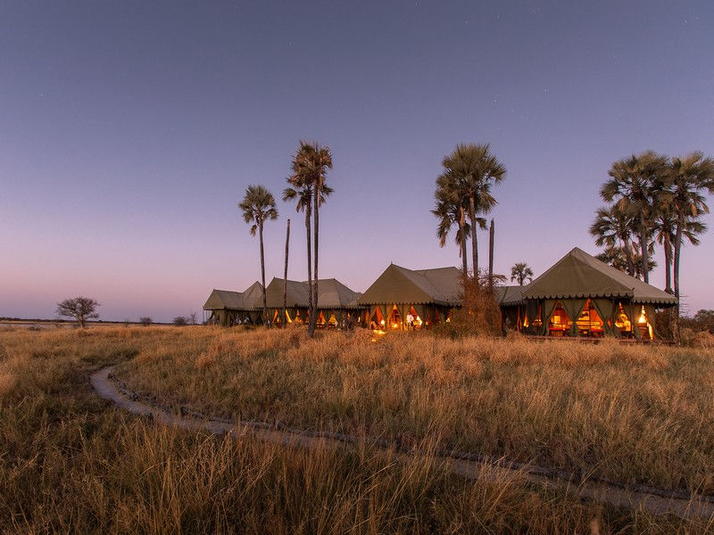 Jacks Safari Camp in the Makgadikgadi Salt Pans in Botswana with Safari Ambitions
