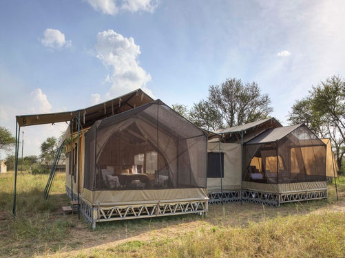 Olakira Migration Camp in The Serengeti in Tanzania