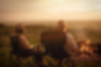 Couple at a mobile safari tent at Expeditionary Walking Camp in Ruaha, Serengeti and Ugalla wit Safari Ambitions