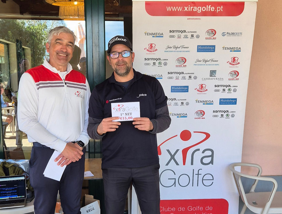 Rodrigo da Fonseca e Jorge Martinez dominam 4ª Etapa da OM do Xira Golfe