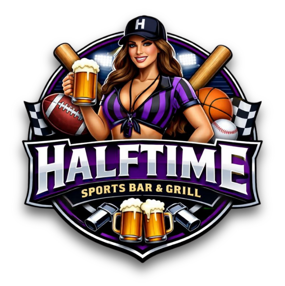 halftime sports bar and grill logo