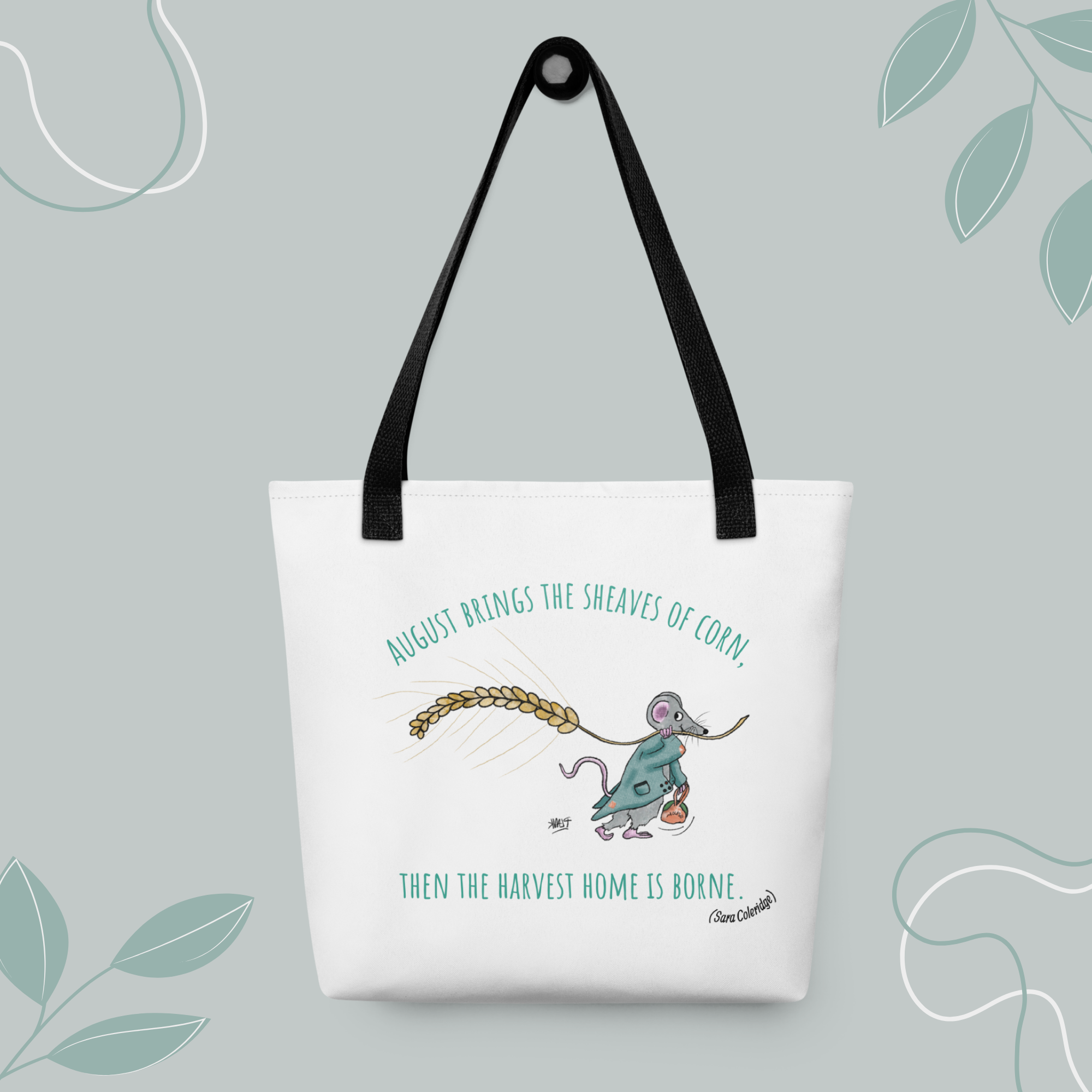 Thalamus Plank Coleridge Collection; Tote Bags - August