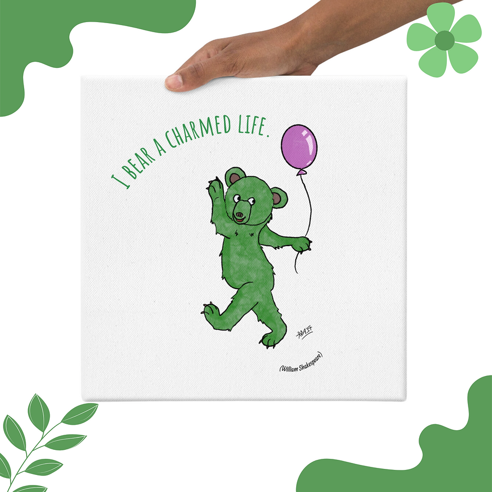 Thumbnail: Thalamus Plank Shakespeare Collection; Canvas - I bear a charmed life.