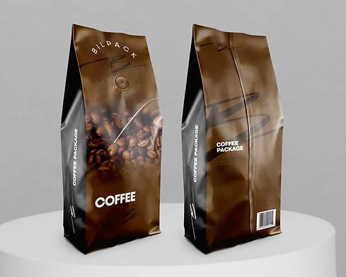 Coffee packaging with valve
