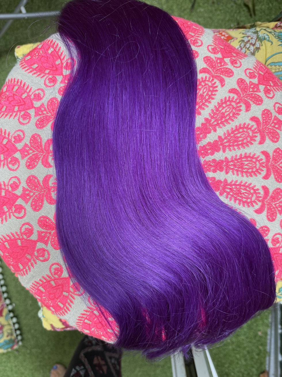 Thumbnail: Hair Dreadlock extensions - Purple