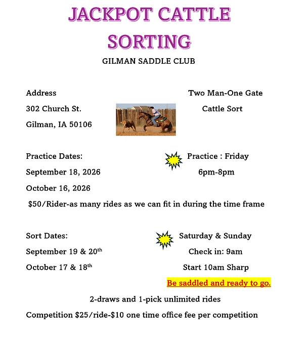 Gilman Saddle Club-Cattle Sort.png