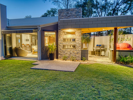 Twilight shots make your home warm and inviting. 