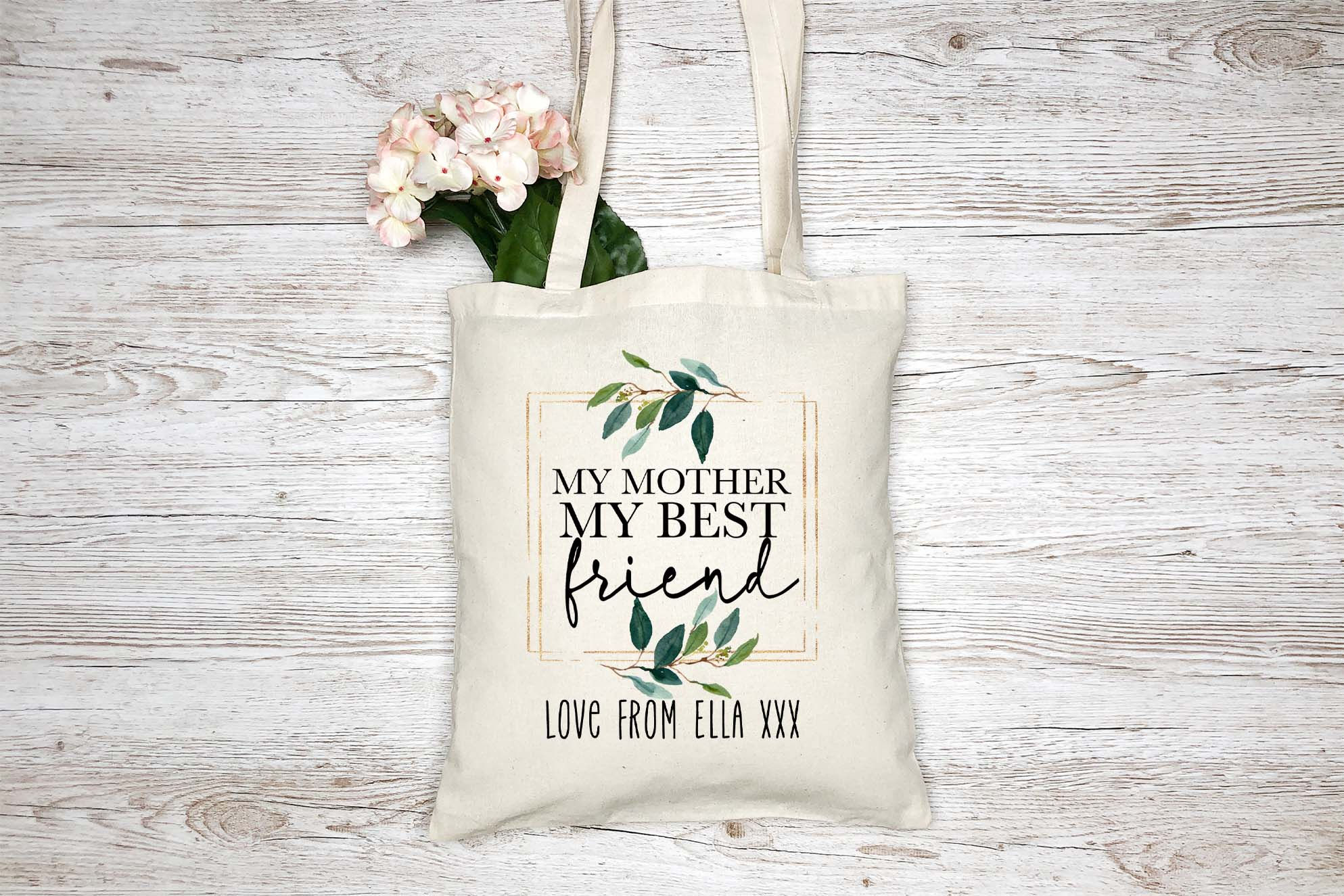 Personalised Shopper Tote Bag - My Mother My Best Friend
