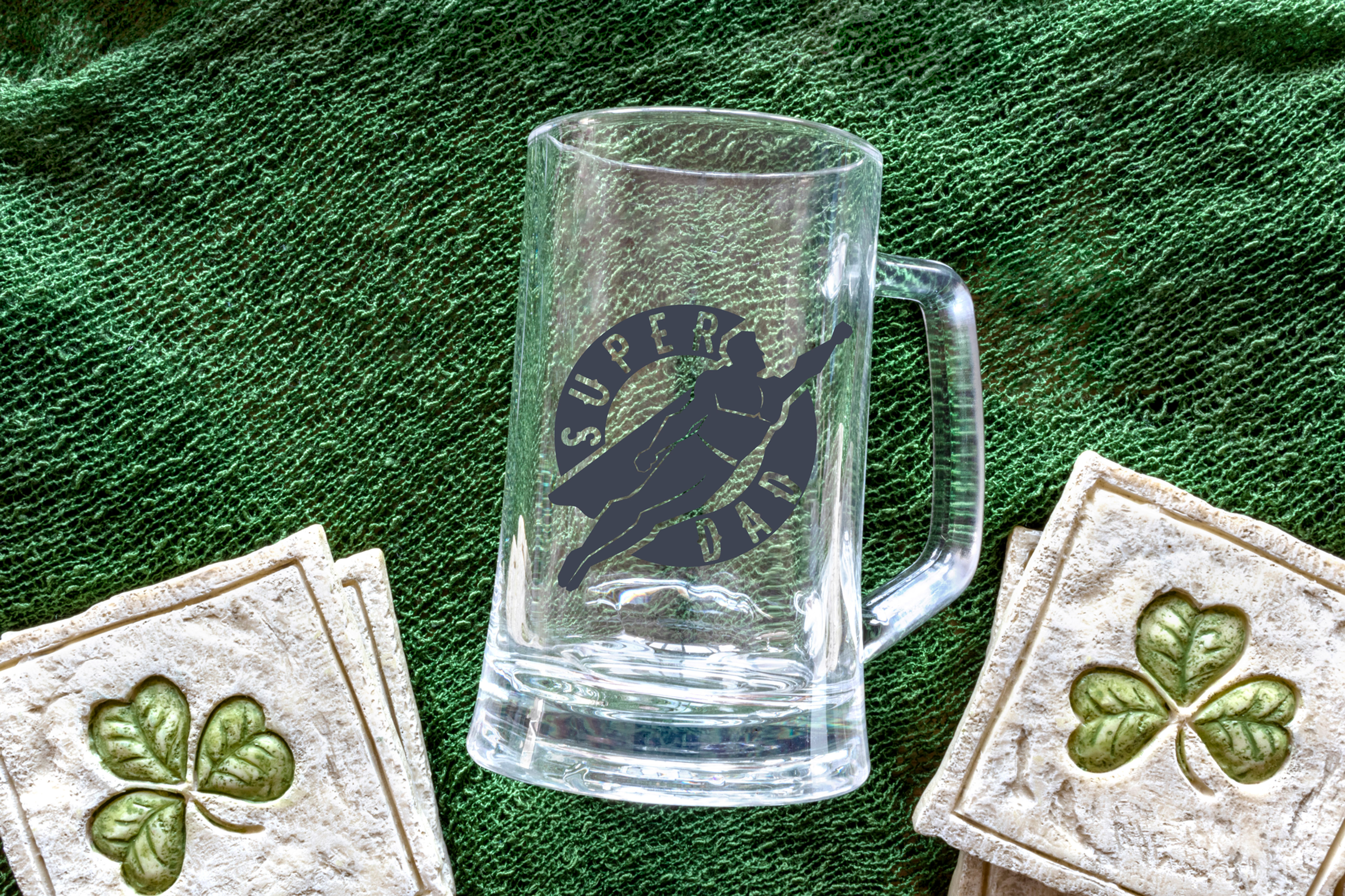 Personalised Beer Stein - Super Dad