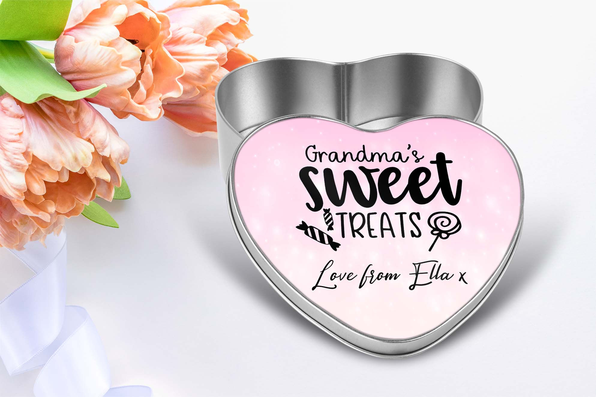 Personalised Treat Tin - Grandma's Sweet Treats