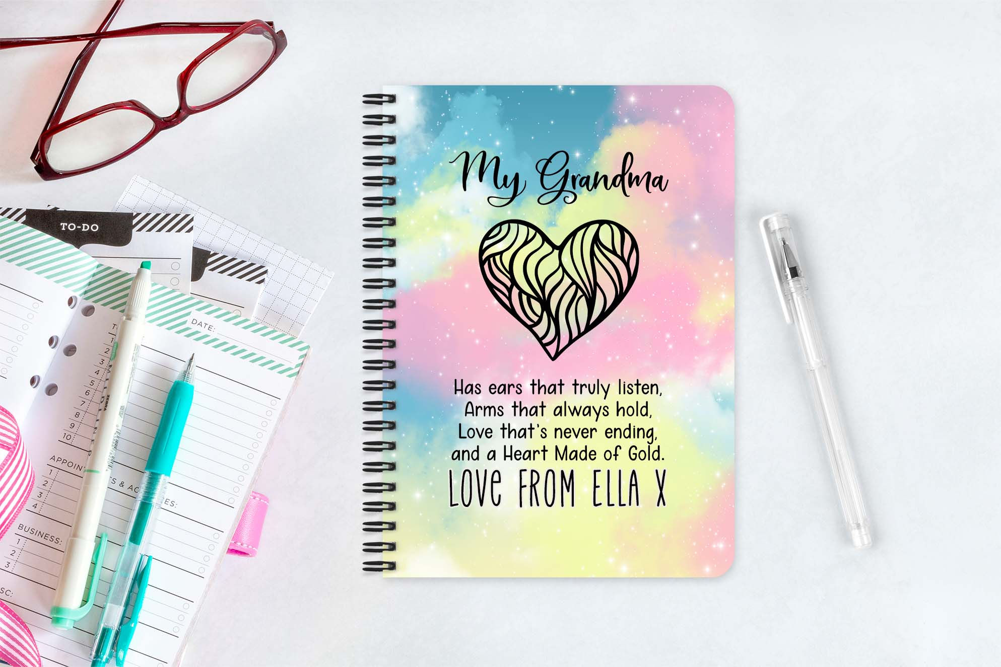Personalised Notebook - My Grandma