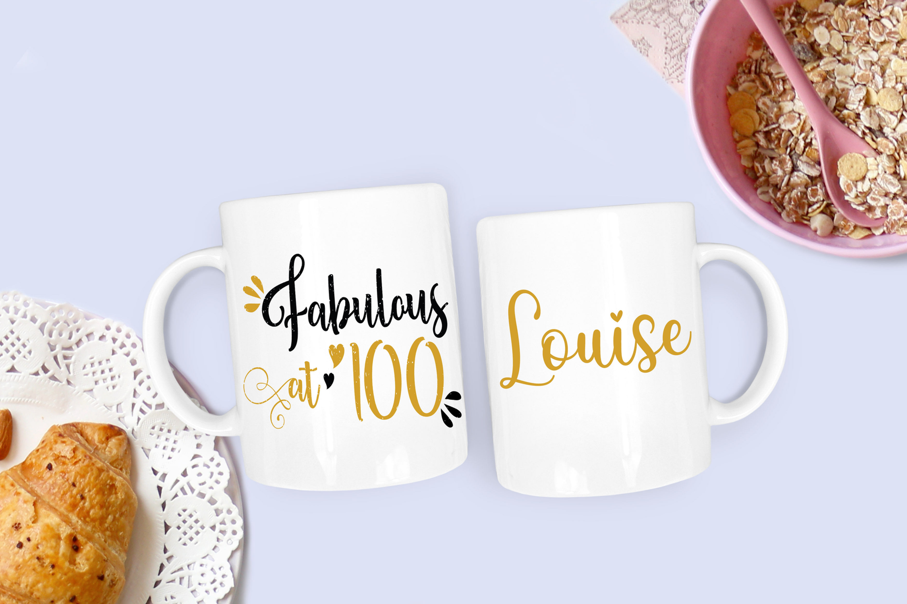 Personalised Mug - Fabulous At 100
